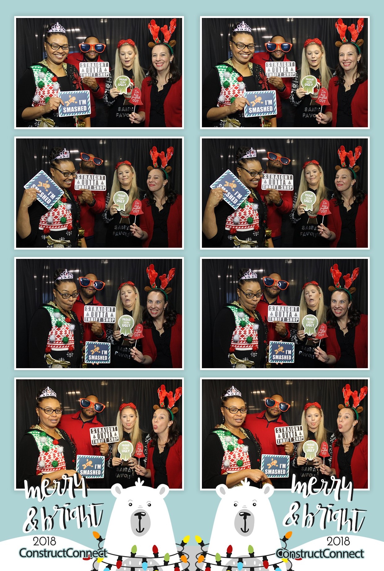 St Monica's Christmas Party 2018 | View more photos from the event at gallery.photoboothcincy.com/u/PhotoBoothCincy/St-Monicas-Christmas-Party-2018